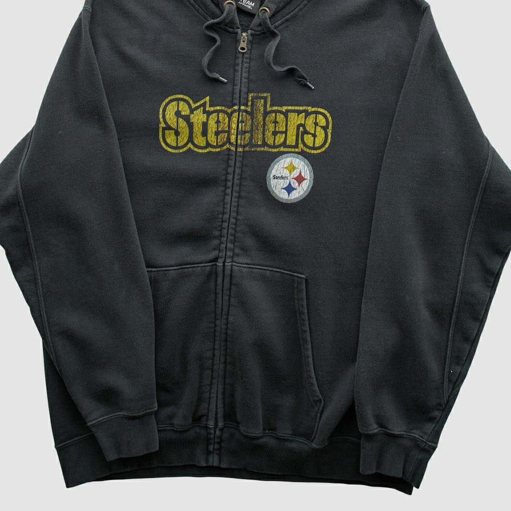 NFL 2010s Hooded Full Zip Sweatshirt - Pittsburgh Steelers