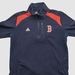 MLB Boston Red Sox Adidas 2010s 1/4 Zip Sweatshirt