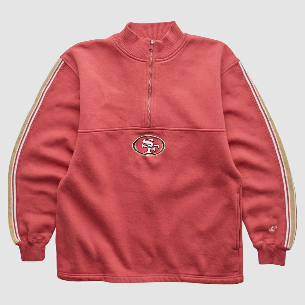NFL 2000s 1/4 Zip Sweatshirt - San Francisco 49ers