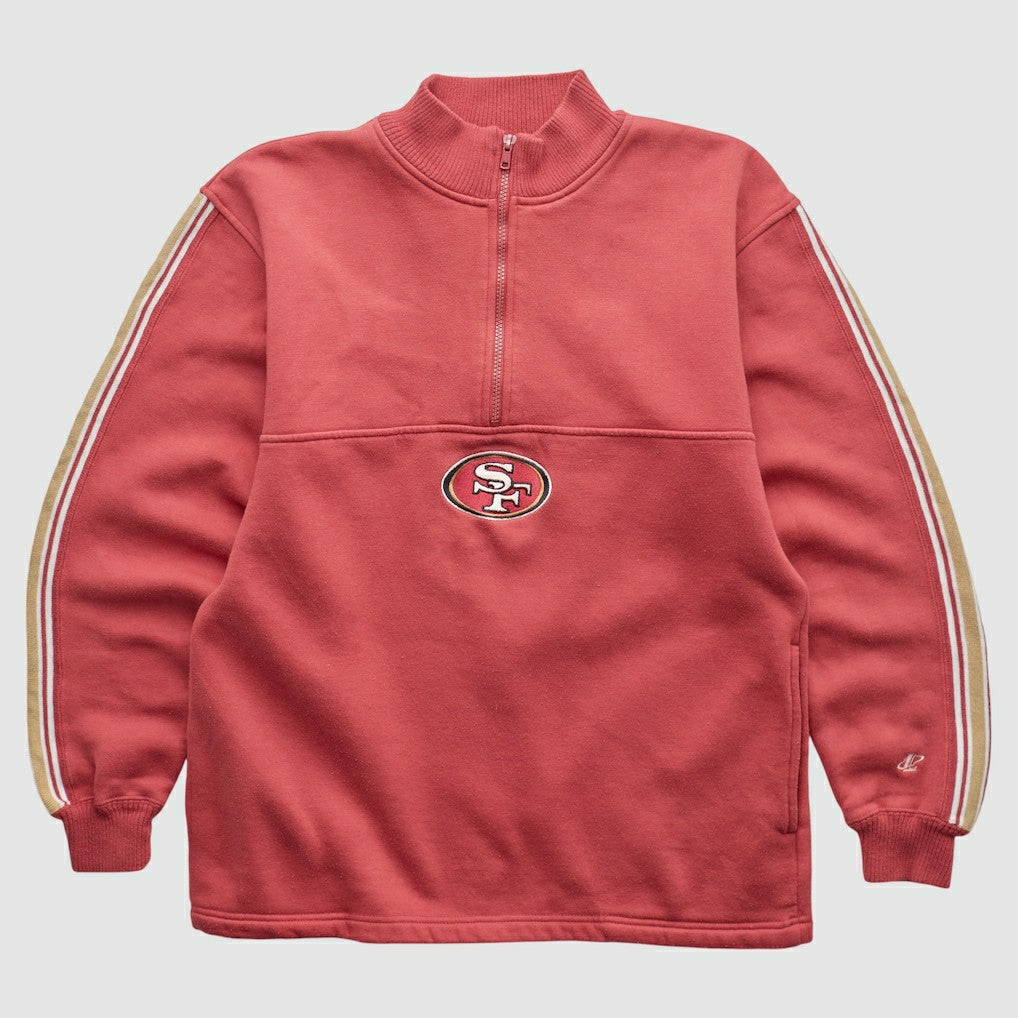 NFL 2000s 1/4 Zip Sweatshirt - San Francisco 49ers