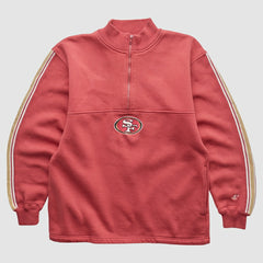 NFL 2000s 1/4 Zip Sweatshirt - San Francisco 49ers