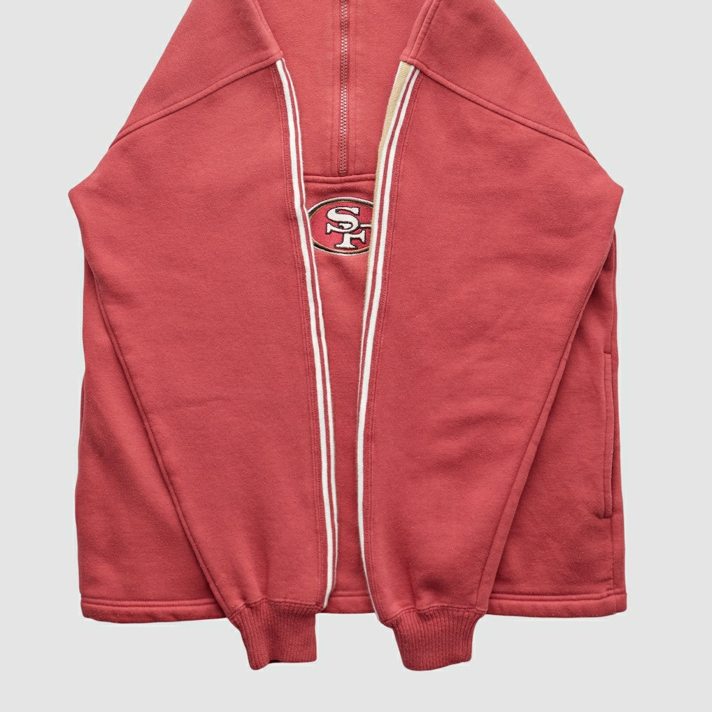 NFL 2000s 1/4 Zip Sweatshirt - San Francisco 49ers