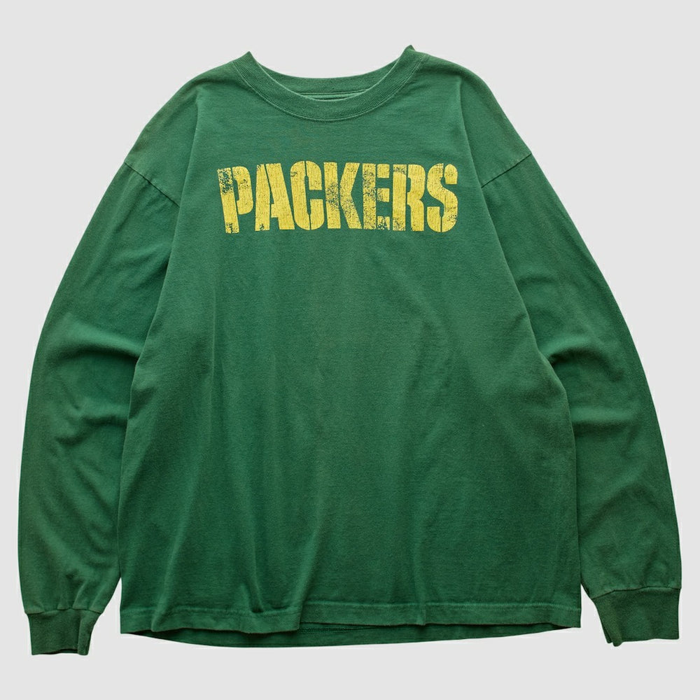 Reebok 2000s Long Sleeve T-shirt - Green Bay Packers