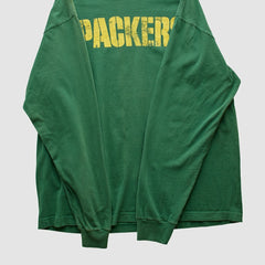 Reebok 2000s Long Sleeve T-shirt - Green Bay Packers