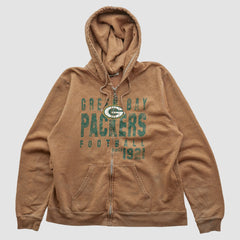 NFL 2000s Hooded Full Zip Sweatshirt - Green Bay Packers