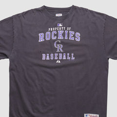MLB Colorado Rockies Majestic 2000s T-shirt