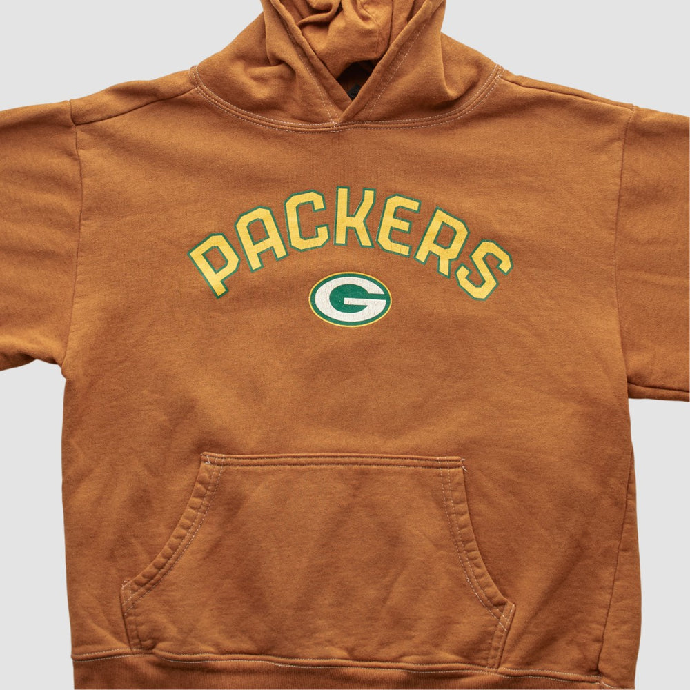 Reebok 2000s Hooded Pullover Sweatshirt - Green Bay Packers