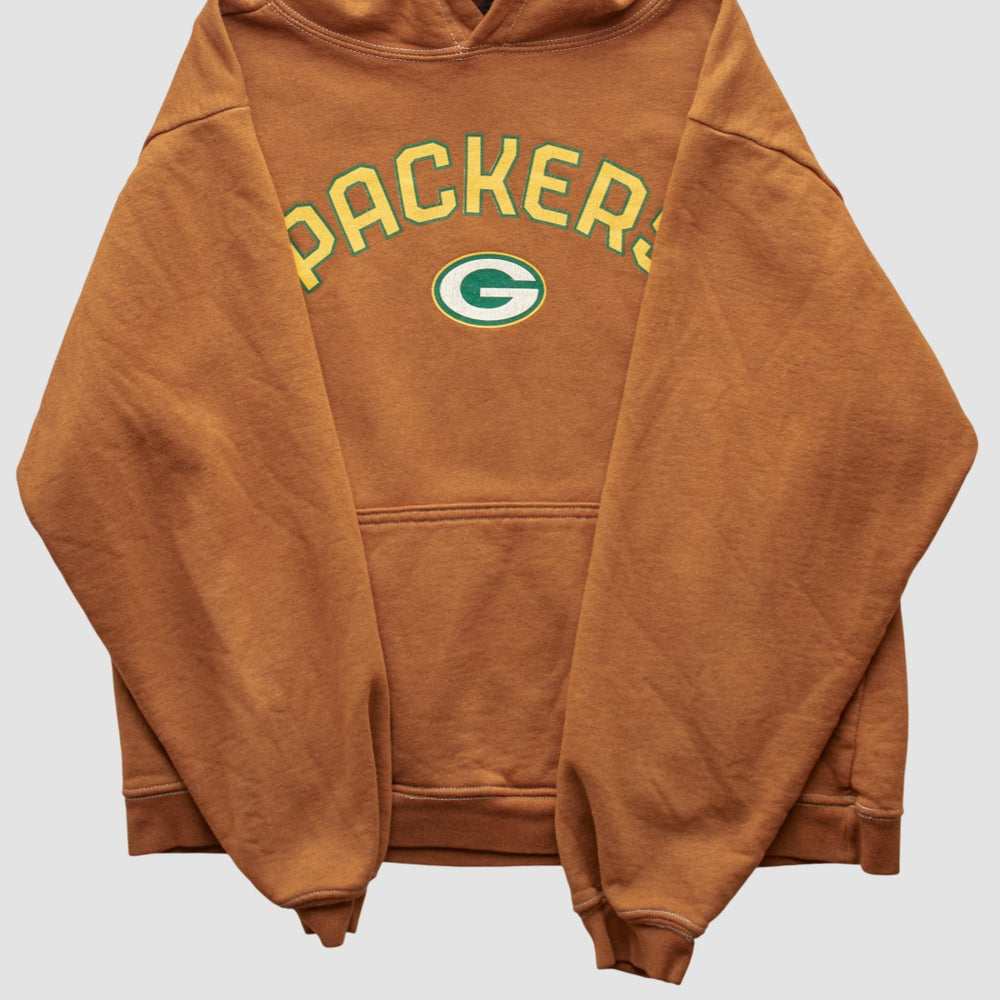 Reebok 2000s Hooded Pullover Sweatshirt - Green Bay Packers