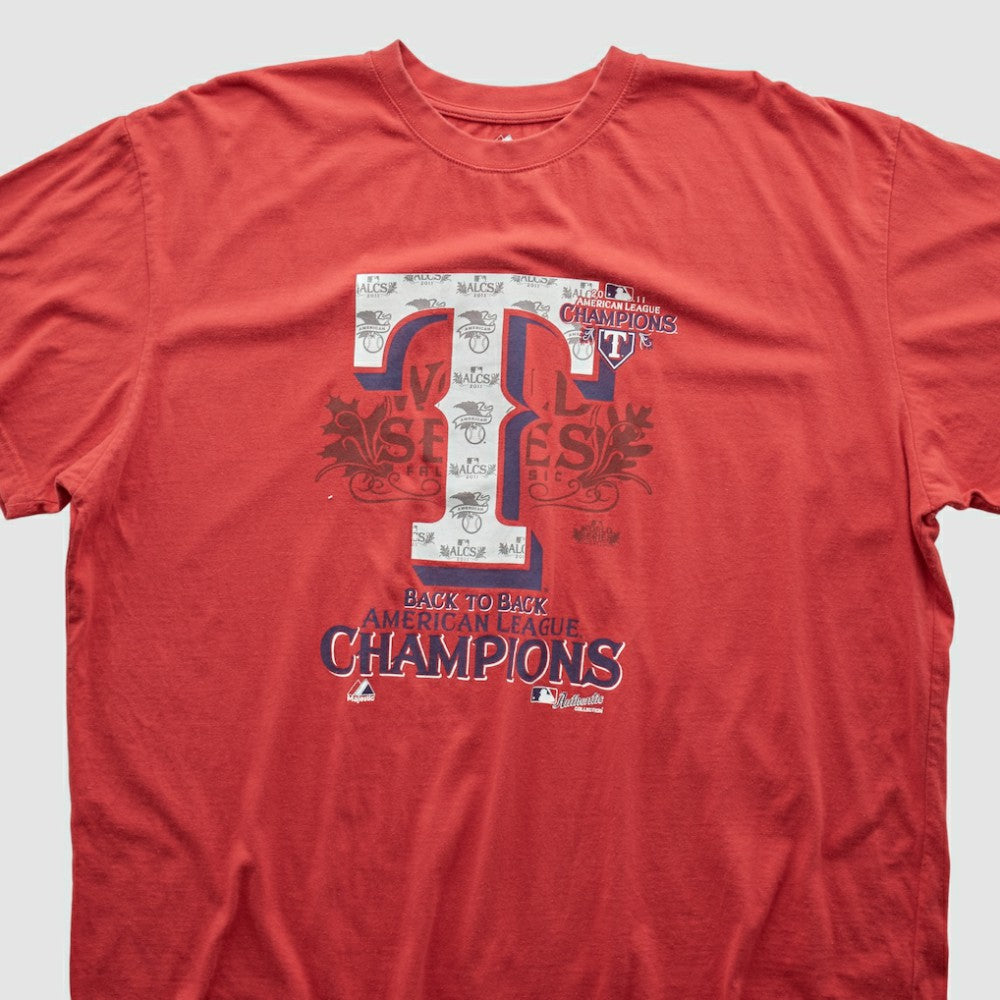 MLB Texas Rangers Majestic 2011 T-shirt