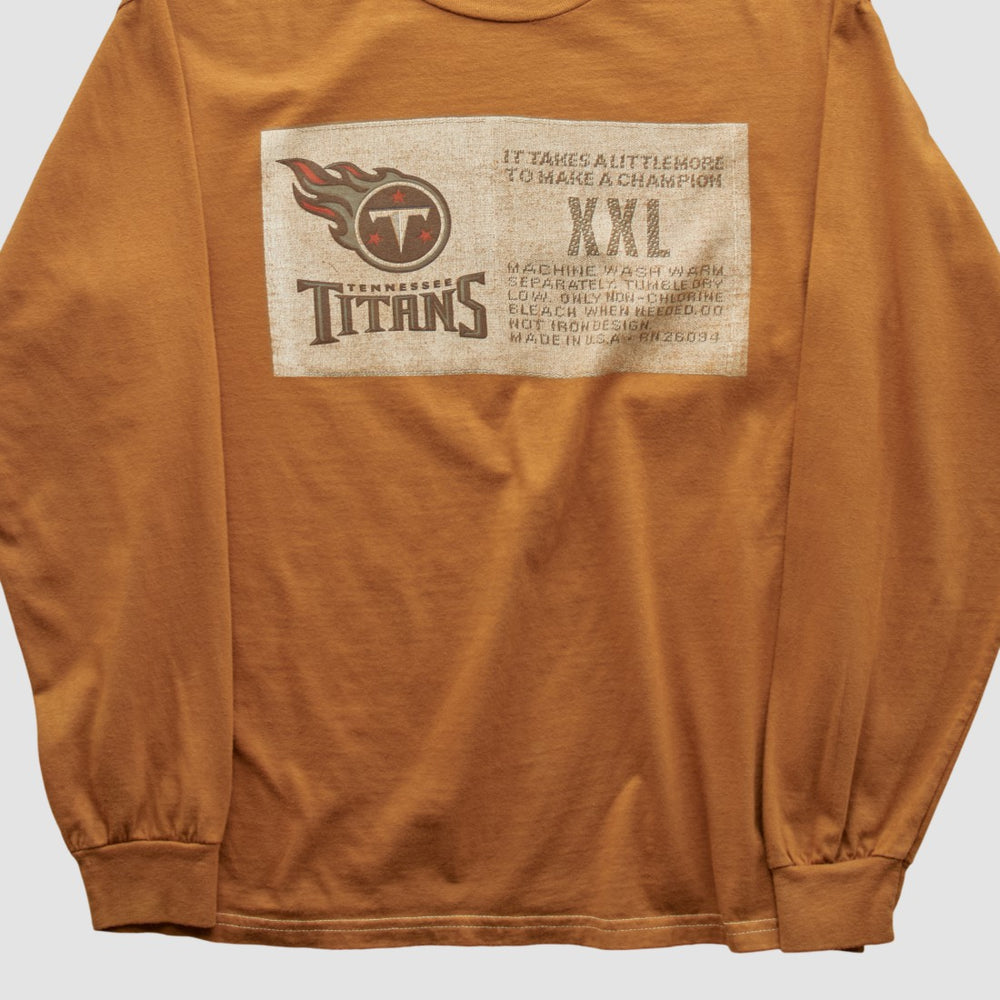 Champion 2000s Long Sleeve T-shirt - Tennessee Titans