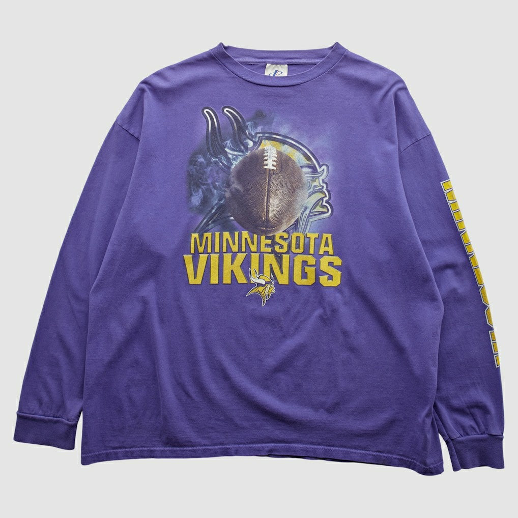 Logo Athletic 90s Long Sleeve T-shirt - Minnesota Vikings