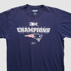Reebok 2000s Long Sleeve T-shirt - New England Patriots