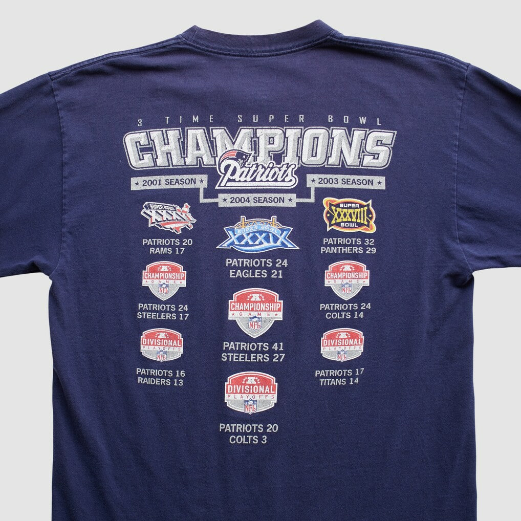 Reebok 2000s Long Sleeve T-shirt - New England Patriots