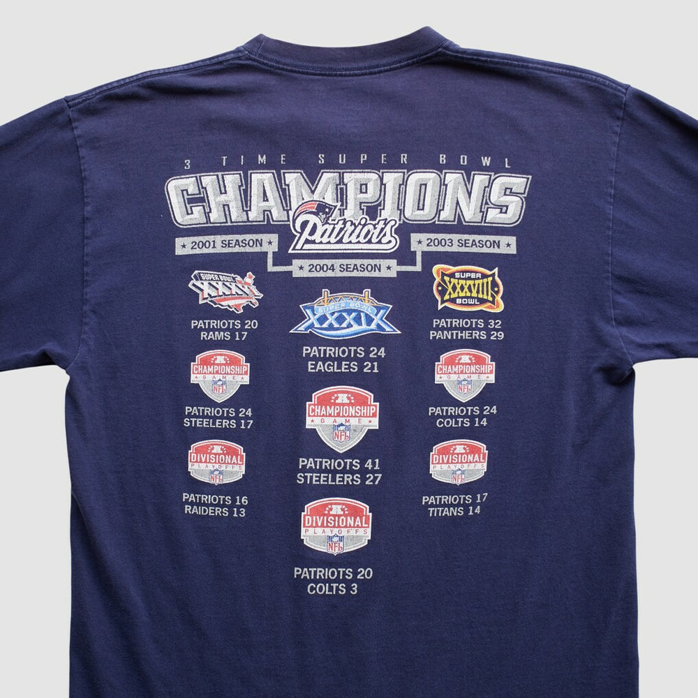 Reebok 2000s Long Sleeve T-shirt - New England Patriots