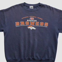 Lee Apparel 2001 Pullover Sweatshirt - Denver Broncos