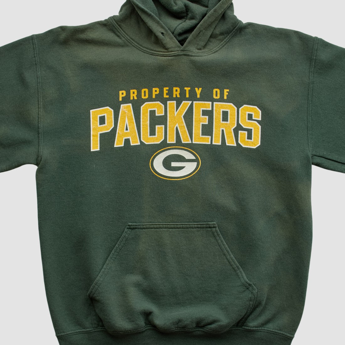 Reebok 2000s Hooded Pullover Sweatshirt - Green Bay Packers