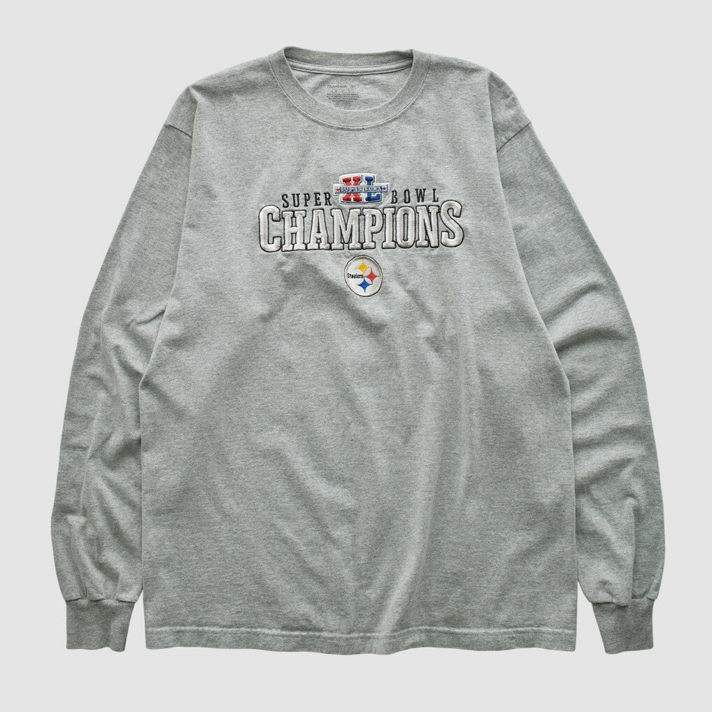 Reebok 2006 Long Sleeve T-shirt - Pittsburgh Steelers