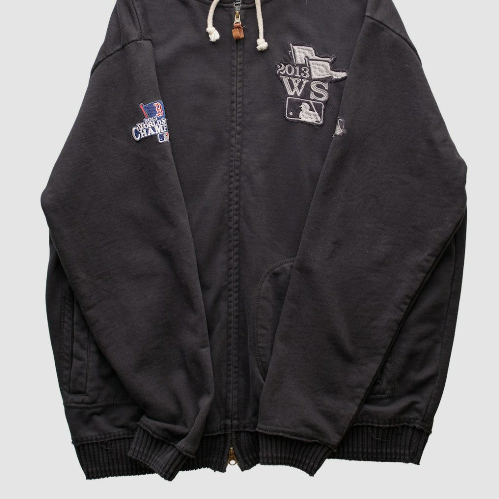 MLB Boston Red Sox Majestic 2013 Hooded Full Zip Sweatshirt