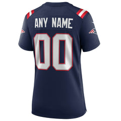 Women's Super Bowl LX Patch Custom Game Jersey - New England Patriots