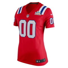Women's Super Bowl LX Patch Custom Game Jersey - New England Patriots