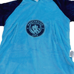 Manchester City Unisex Character World Hugzee Hoodie -  Blue