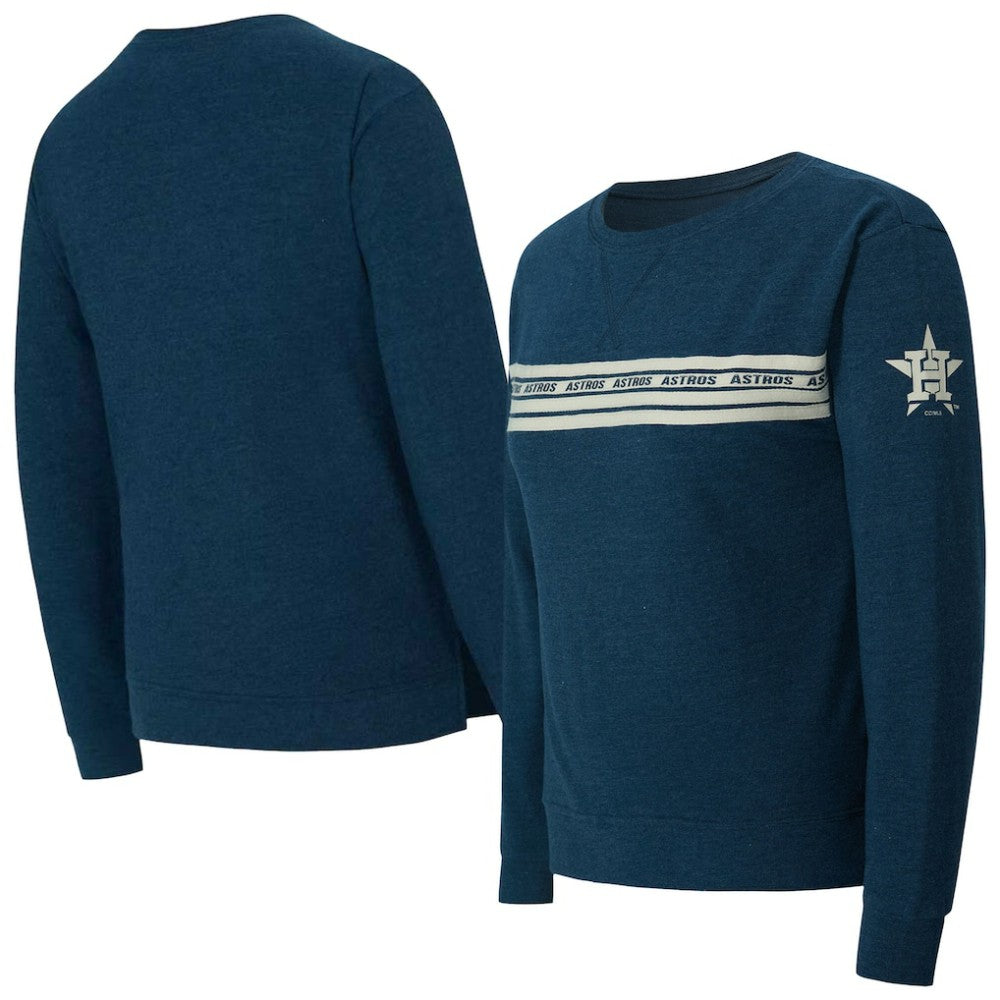 MLB Houston Astros Concepts Sport Women's Birch French Terry Long Sleeve T-Shirt