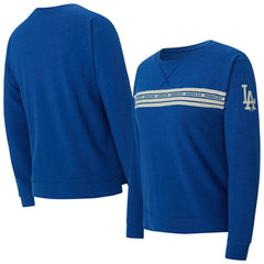 MLB Los Angeles Dodgers Concepts Sport Women's Birch French Terry Long Sleeve T-Shirt