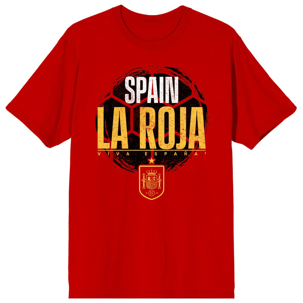 Spain National Team La Roja T-Shirt -  Red