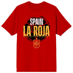 Spain National Team La Roja T-Shirt -  Red