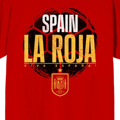 Spain National Team La Roja T-Shirt -  Red