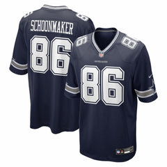 Luke Schoonmaker  Team Game Jersey - Dallas Cowboys