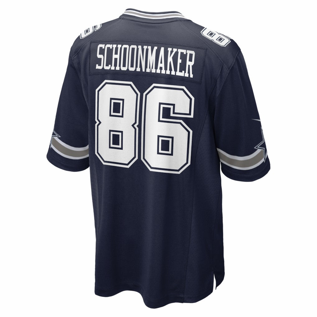 Luke Schoonmaker  Team Game Jersey - Dallas Cowboys
