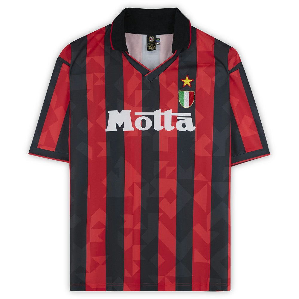 Andriy Shevchenko AC Milan Autographed 1994 Red/Black Home Jersey -  Icons