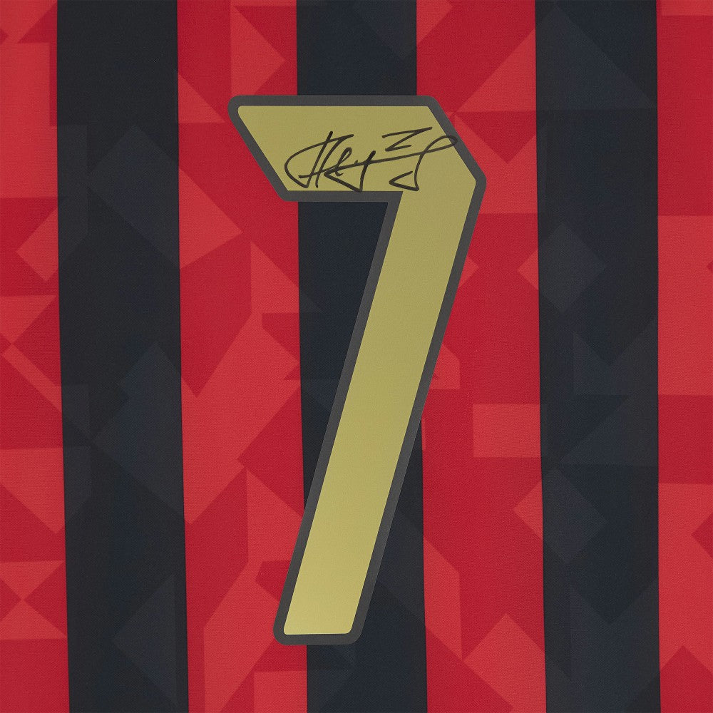 Andriy Shevchenko AC Milan Autographed 1994 Red/Black Home Jersey -  Icons