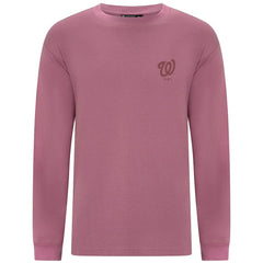 MLB Washington Nationals Levelwear Bridal Rose Luxe Signature Long Sleeve T-Shirt