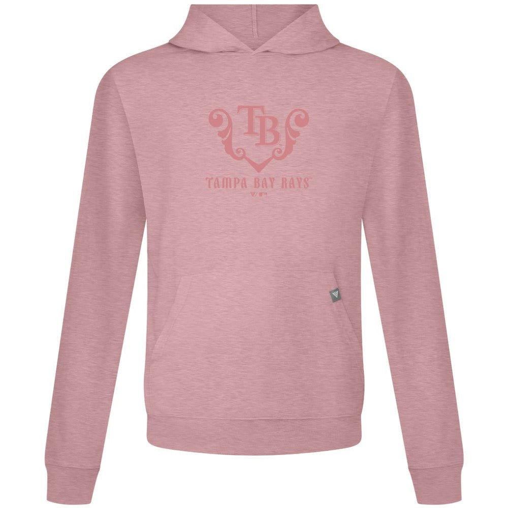 MLB Tampa Bay Rays Levelwear Bridal Rose Relay Pullover Hoodie
