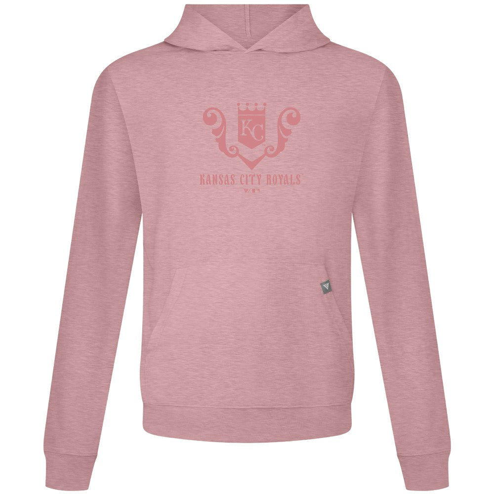 MLB Kansas City Royals Levelwear Bridal Rose Relay Pullover Hoodie