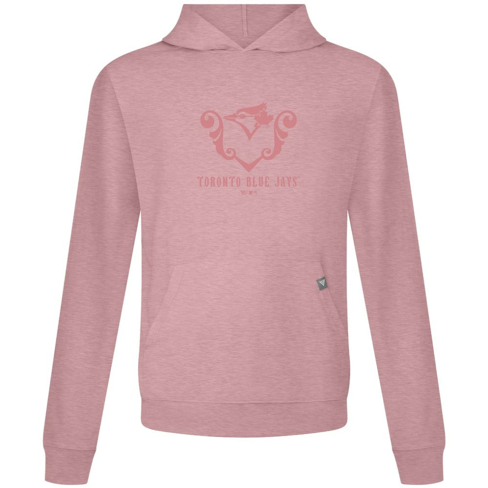 MLB Toronto Blue Jays Levelwear Bridal Rose Relay Pullover Hoodie