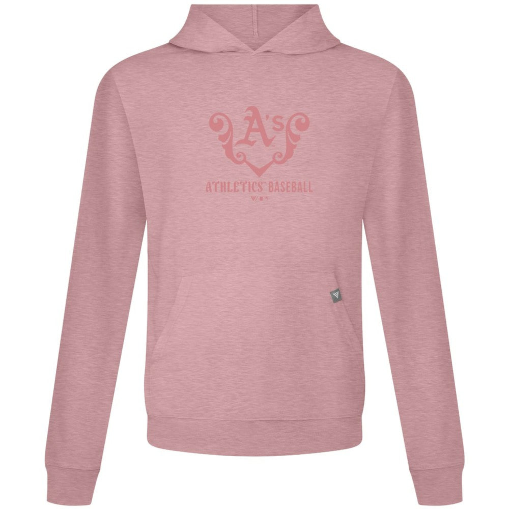 MLB Athletics Levelwear Bridal Rose Relay Pullover Hoodie