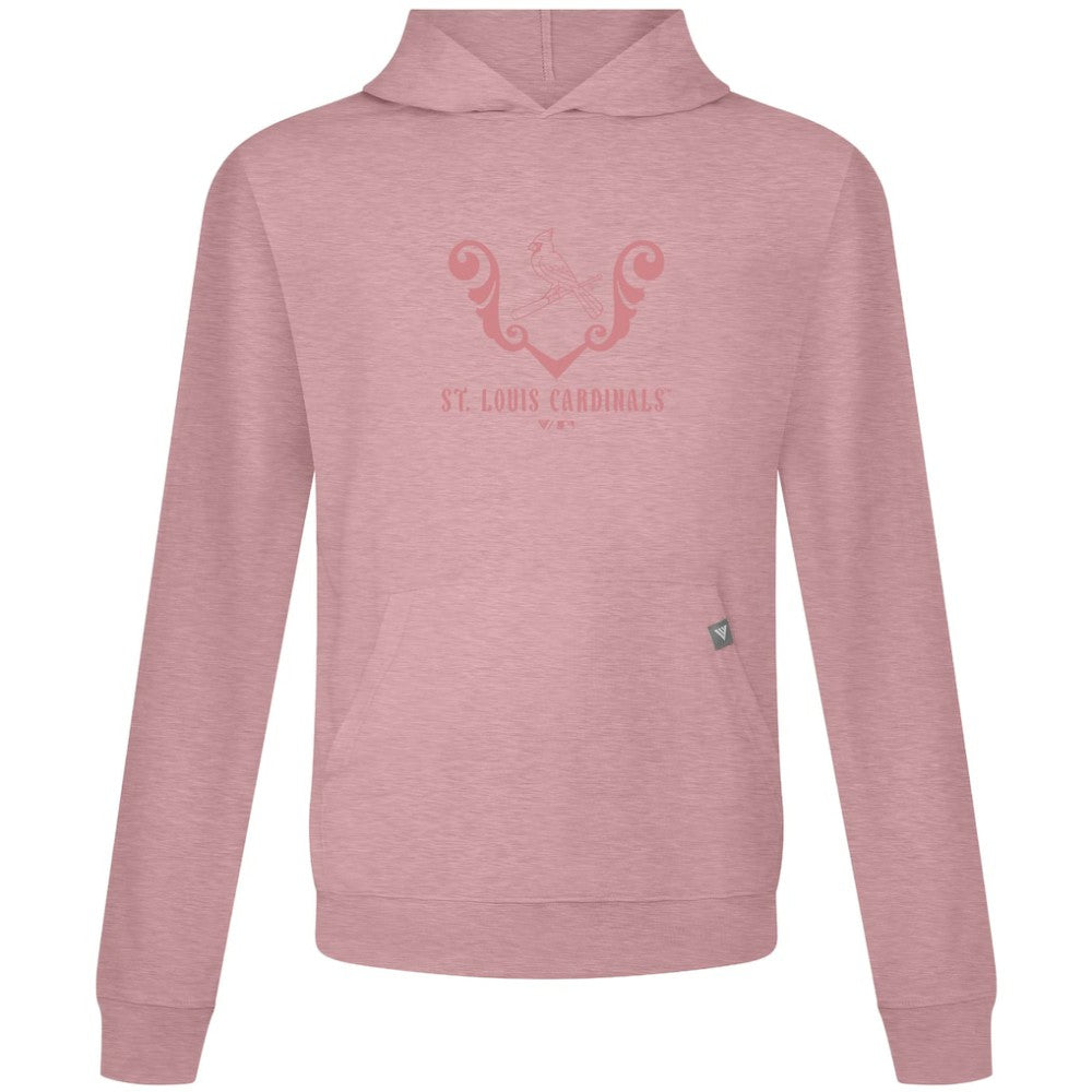 MLB St. Louis Cardinals Levelwear Bridal Rose Relay Pullover Hoodie