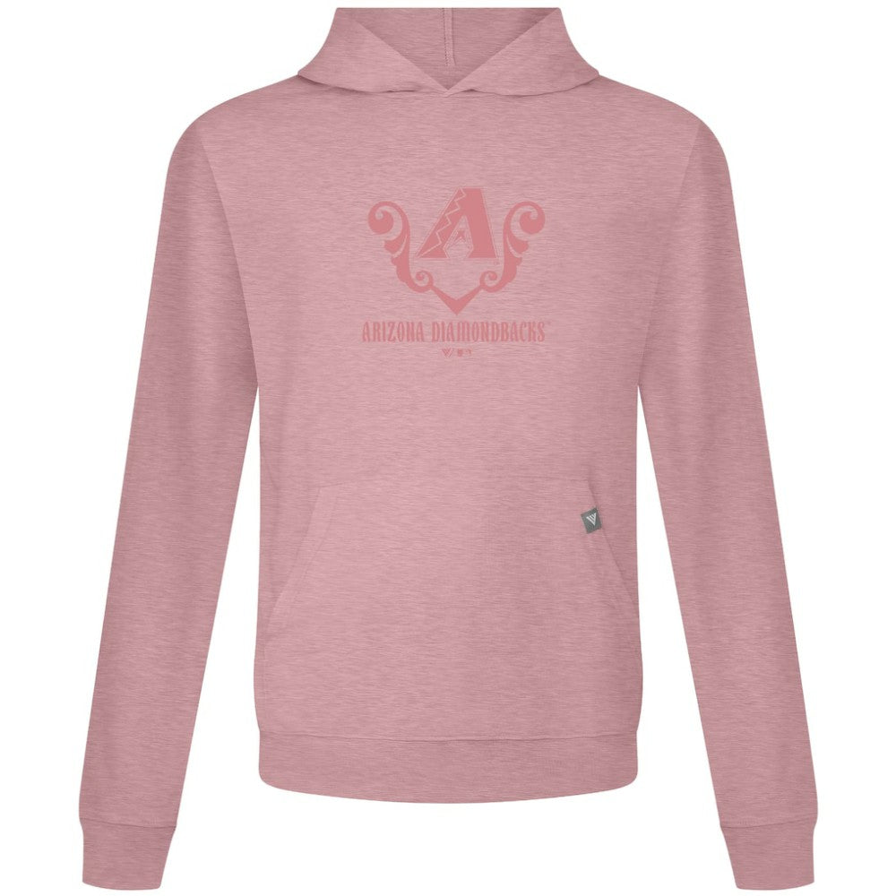 MLB Arizona Diamondbacks Levelwear Bridal Rose Relay Pullover Hoodie