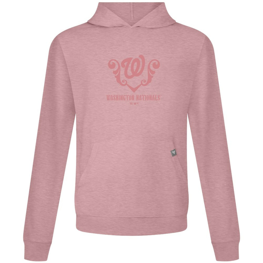 MLB Washington Nationals Levelwear Bridal Rose Relay Pullover Hoodie