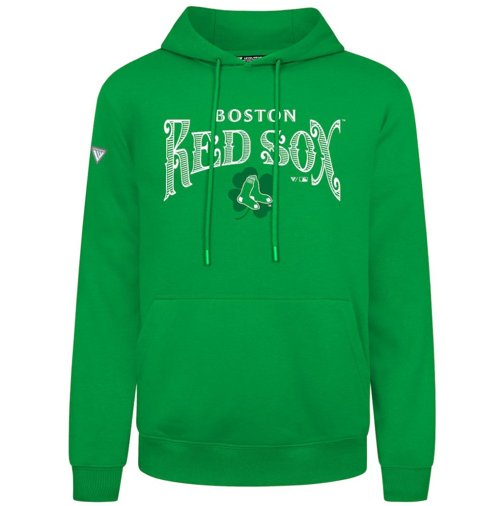 MLB Boston Red Sox Levelwear St. Patrick's Day Podium Hoodie