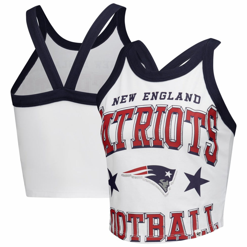 '47 Women's Energize Sporty Tank Top - New England Patriots