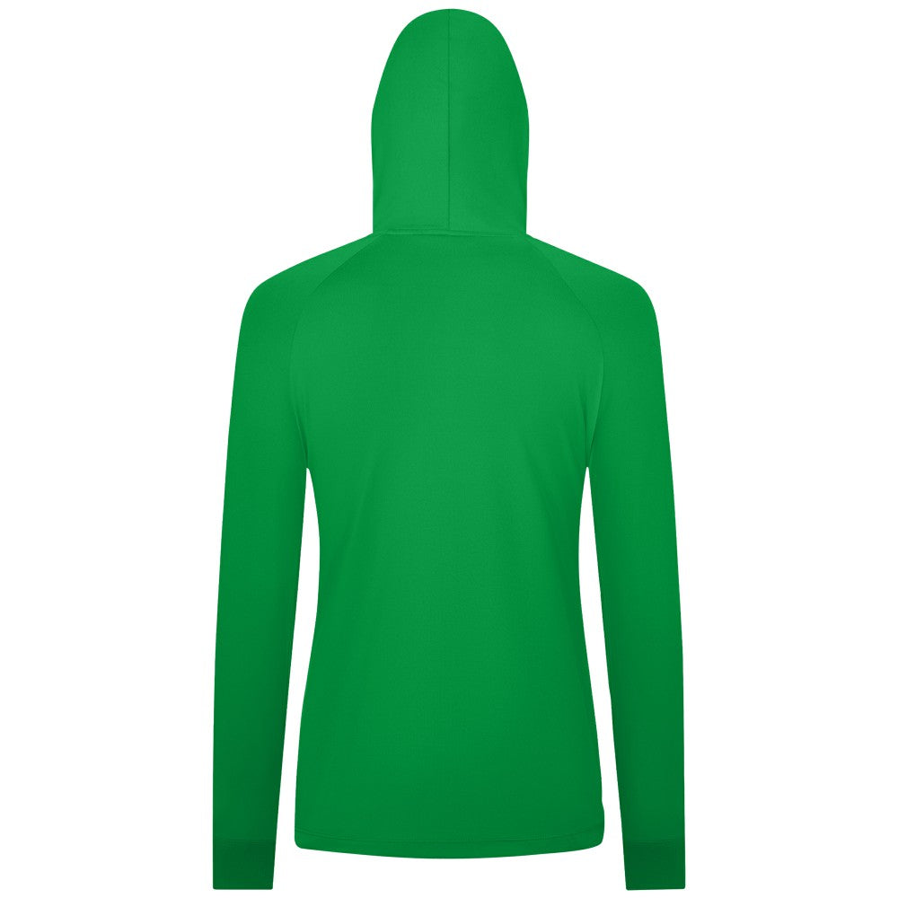 MLB Los Angeles Angels Levelwear Women's St. Patrick's Day Slender Raglan Hoodie