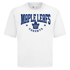 NHL White Toronto Maple Leafs Levelwear Luxe Signature Knit T-Shirt