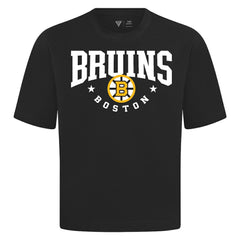 NHL Black Boston Bruins Levelwear Luxe Signature Knit T-Shirt