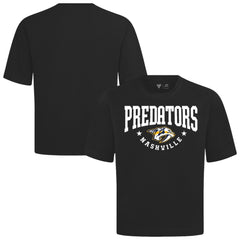 NHL Black Nashville Predators Levelwear Luxe Signature Knit T-Shirt