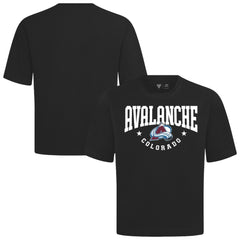 NHL Black Colorado Avalanche Levelwear Luxe Signature Knit T-Shirt