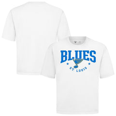 NHL White St. Louis Blues Levelwear Luxe Signature Knit T-Shirt